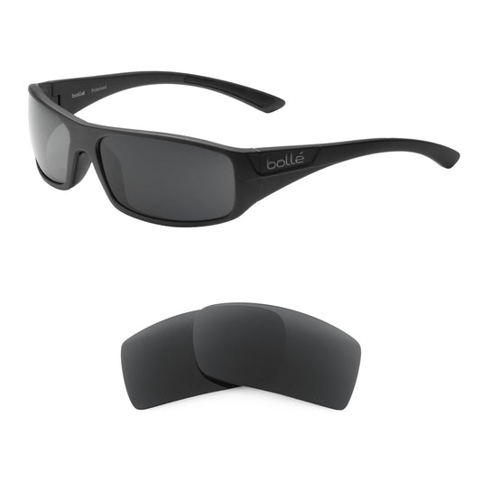 Revant replacement lenses compatible with Bolle Weaver