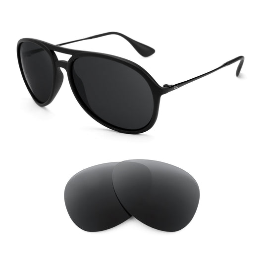 Revant replacement lenses compatible with Ray Ban Alex Rb4201 59mm