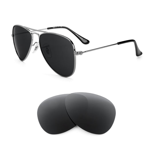 Revant replacement lenses compatible with Ray Ban Aviator Junior Remix Rj9506s 50mm