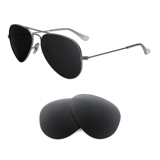 Revant replacement lenses compatible with Ray Ban Aviator Rb3025 55mm