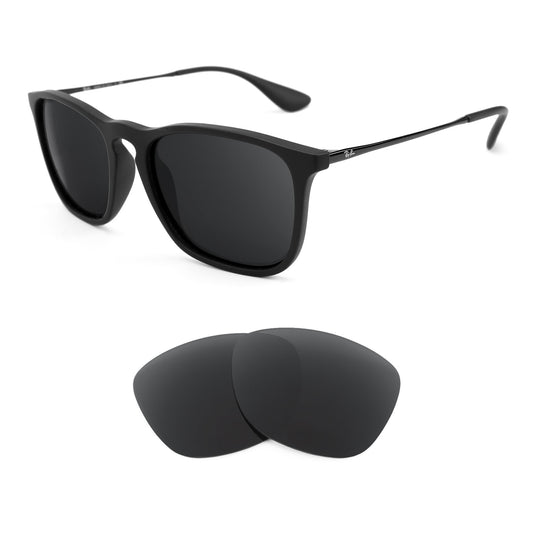 Revant replacement lenses compatible with Ray Ban Chris Rb4187 54mm