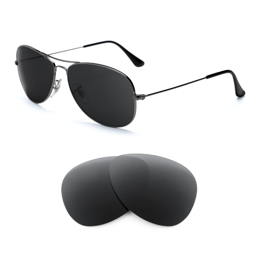 Revant replacement lenses compatible with Ray Ban Cockpit Rb3362 59mm