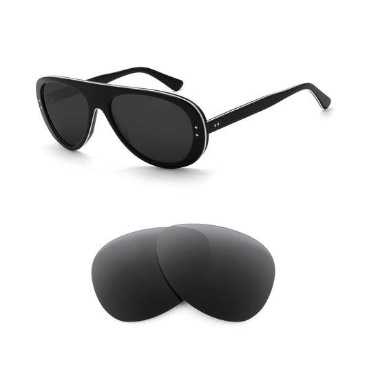 Revant replacement lenses compatible with Vallon Ski Aviators