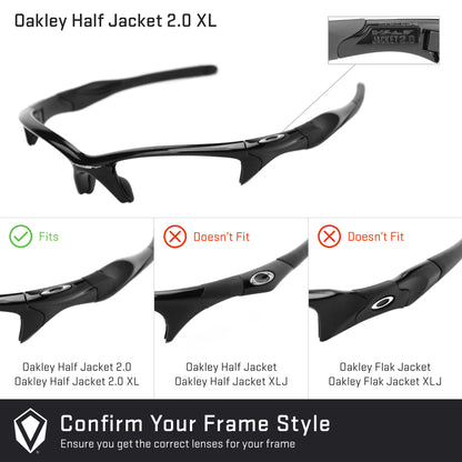 Revant replacement lenses compatible with Oakley Half Jacket 2 XL