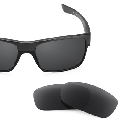 Revant replacement lenses for Oakley Twoface Stealth Black