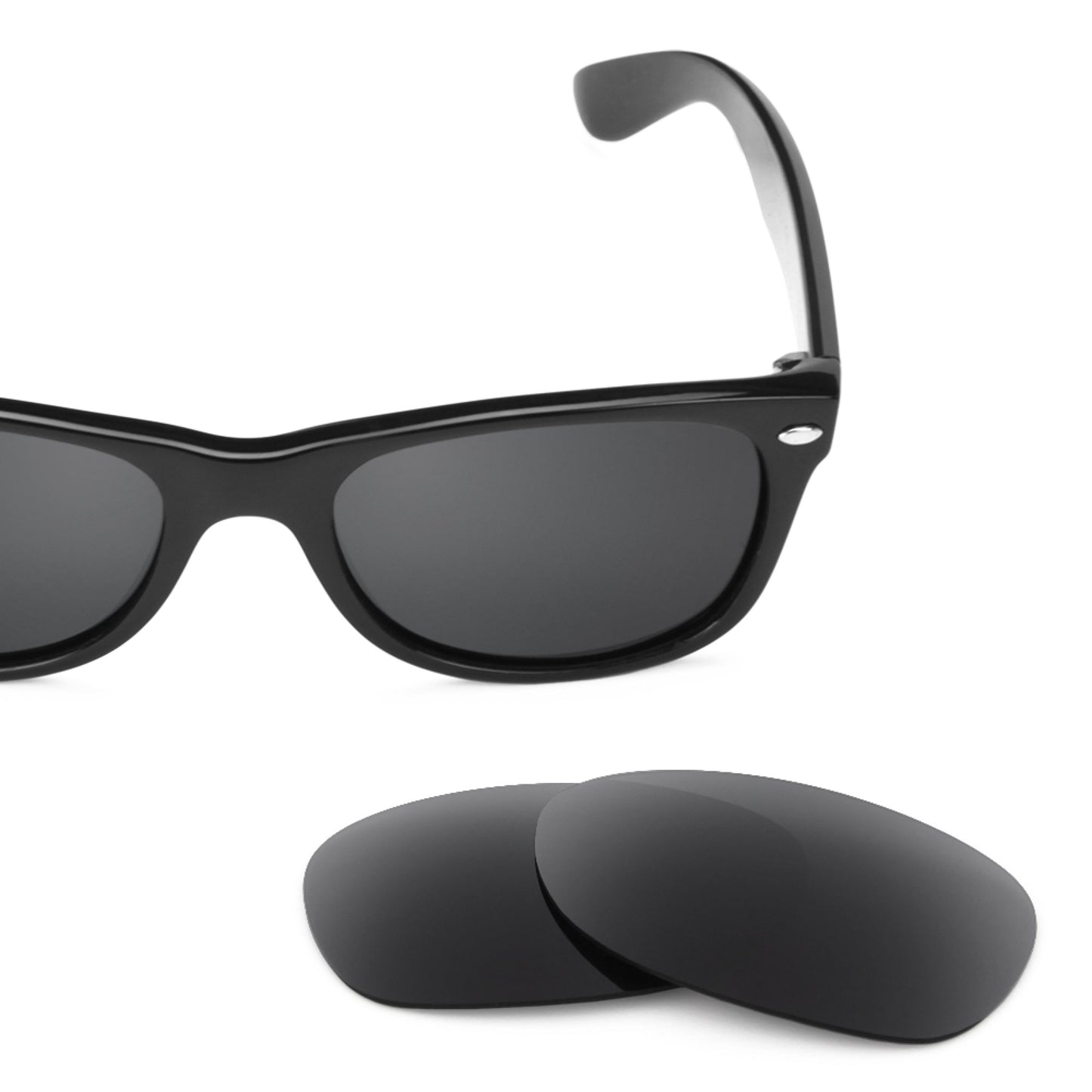 Revant replacement lenses for Ray Ban New Wayfarer Rb2132 52mm Stealth Black